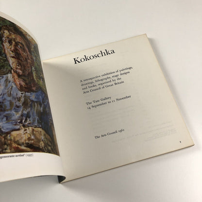 Kokoschka | The Arts Council exhibition catalogue | Tate Gallery 1962