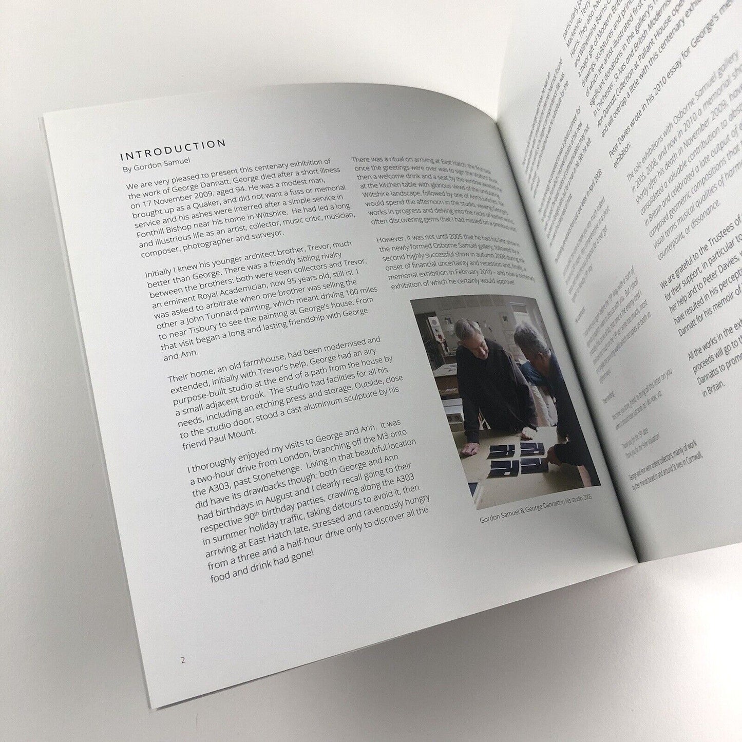 George Dannatt and Friends. Centenary Exhibition of Paintings, Drawings and Sculpture | Osborne Samuel Ltd, 2015