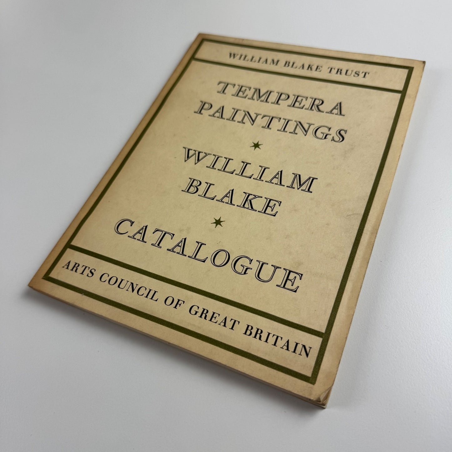 Tempera Paintings by William Blake | Festival of Britain and William Blake Trust Arts Council 1951 includes private view invite