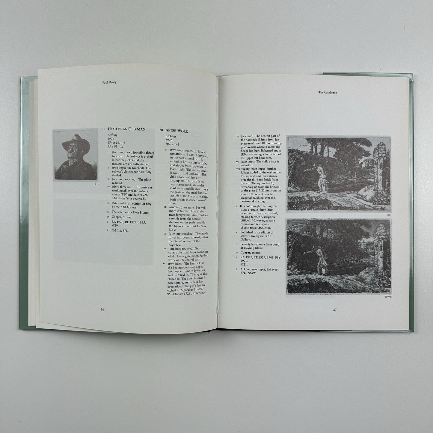 The Catalogue Raisonné of the Prints of Paul Durry 1903-1987 by Robin Garton | Garton & Co, 1992 + prospectus and order form