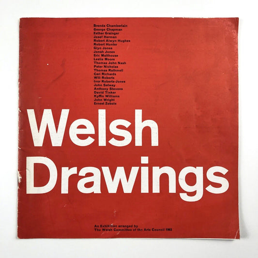 Welsh Drawings | The Welsh Commitee of the Arts Council catalogue, 1963