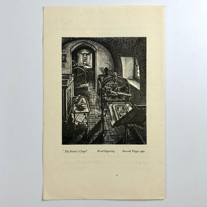 Journeyman by Walter Partridge | 4-page leaflet for publication by Perdix Press