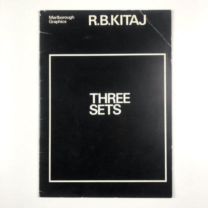 R.B. Kitaj Three Sets | Marlborough Graphics catalogue, 1970 | Typography by Gordon House