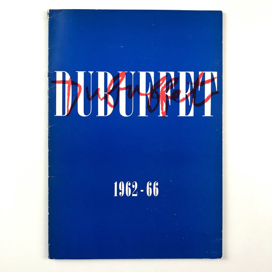 Jean Dubuffet 1962-66 exhibition catalogue | Solomon R. Guggenheim Museum, 1966