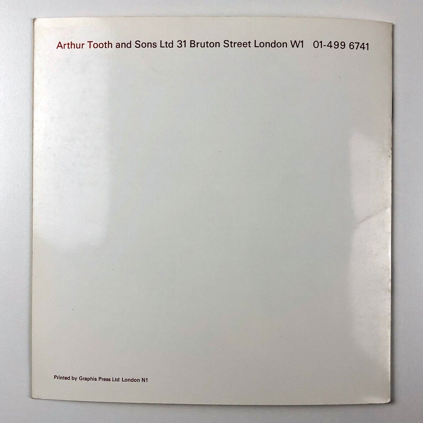 Daniel Lang. English Landscapes by an American Painter | Arthur Tooth, 1970