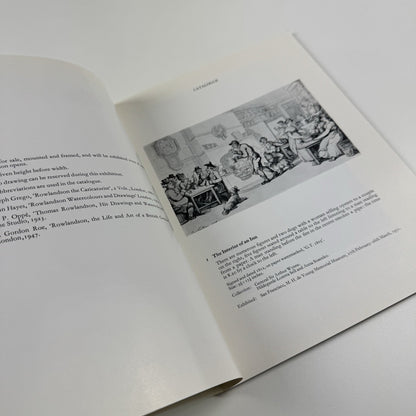 An exhibition of watercolour drawings by Thomas Rowlandson | Leger Galleries catalogue, 1981