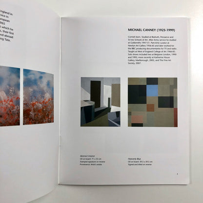 Post-War Abstract | Catalogue and private view invitation | Belgrave Gallery, 2010