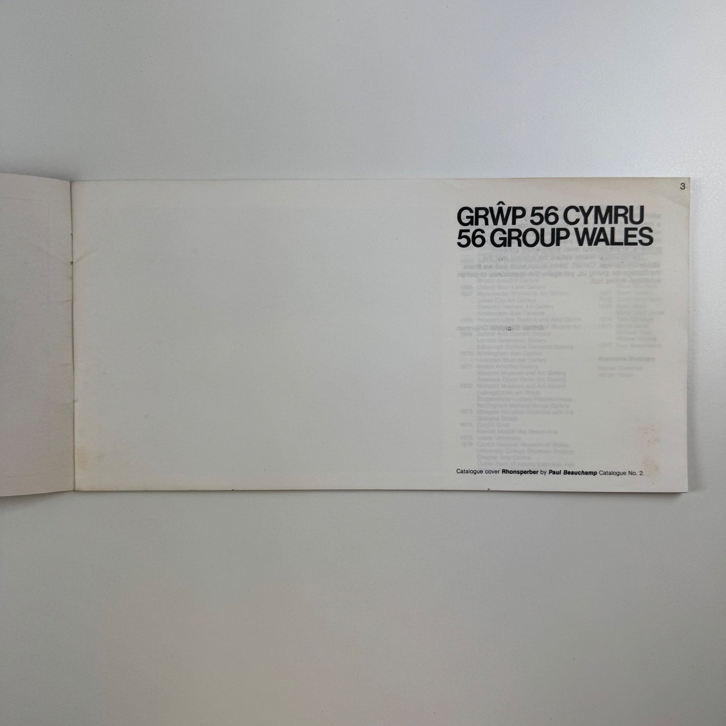 56 Group Wales Art Exhibition 10 to 31 January 1978 | University College Cardiff