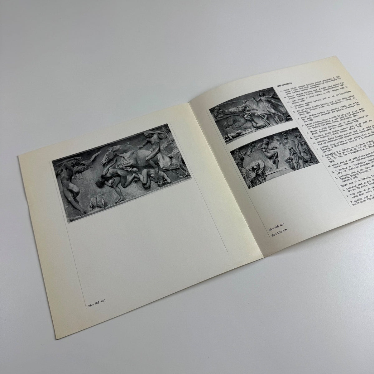 Giulio Aristide Sartorio | Galleria del Levante, Milano, 1974