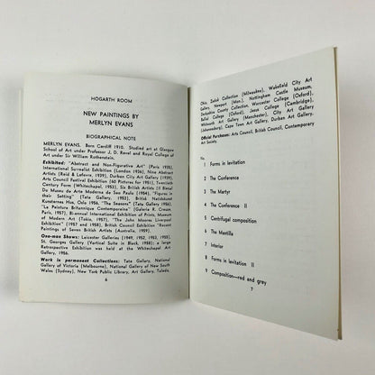 Maurice de Vlaminck Wood-cuts, Lithographs and Etchings | Merlyn Evans New Paintings | Ernest Brown & Phillips, The Leicester Galleries November 1958