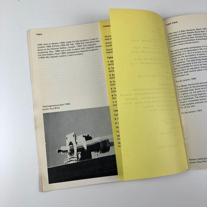 in motion | An Arts Council exhibition of kinetic art | Arts Council of Great Britain, 1966