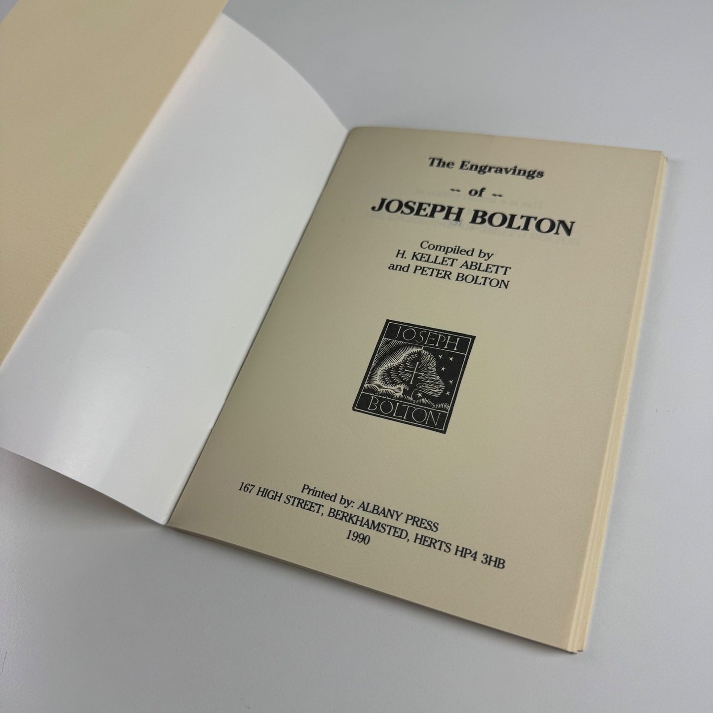 The Engravings of Joseph Bolton 1901-1988 compiled by H. Kellet Ablett Peter Bolton | Albany Press, 1990