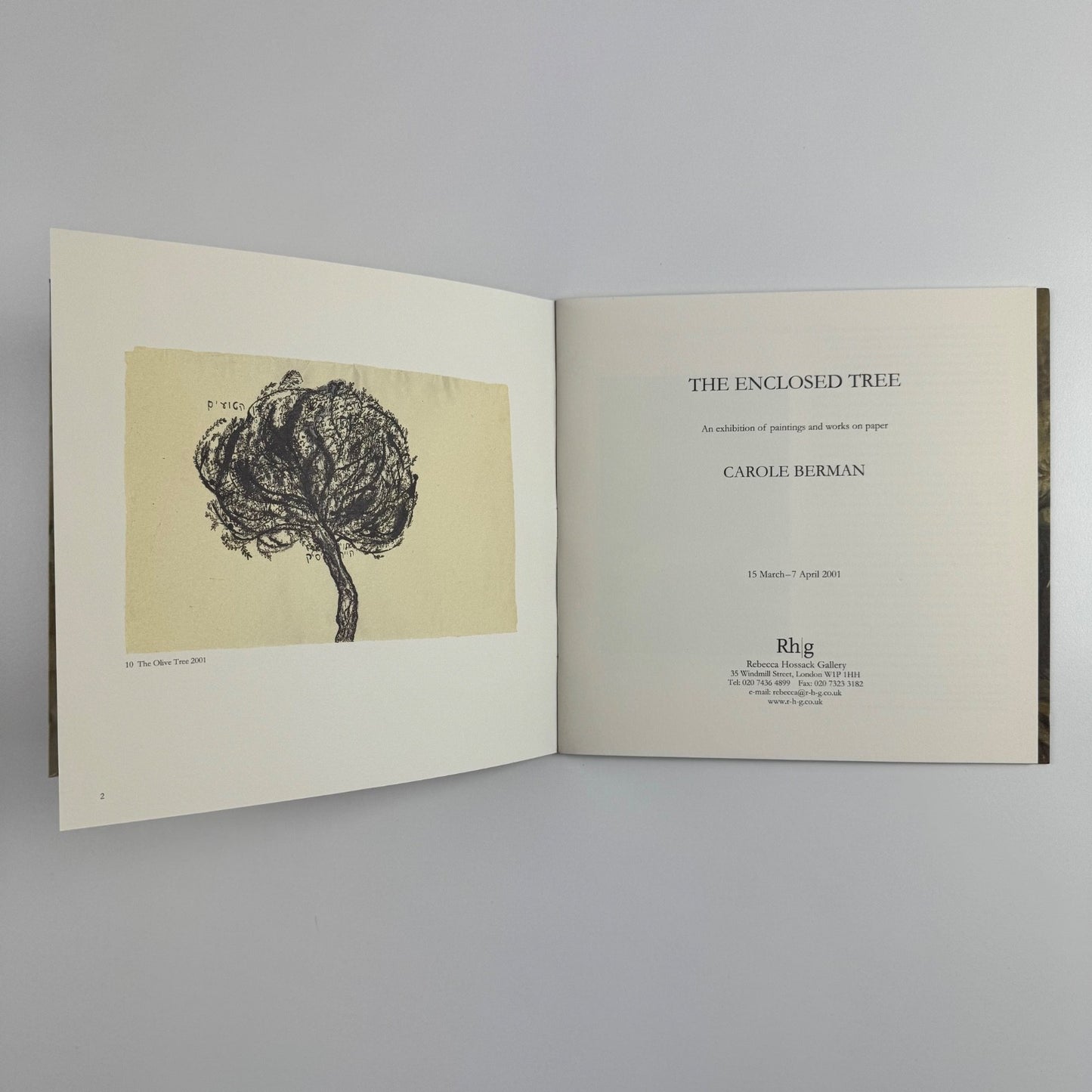 The Enclosed Tree Carole Berman | Rebecca Hossack Gallery, 2002