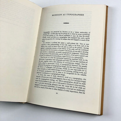 The Writings of Stanley Morison | Brooke Crutchley and John Dreyfus, 1976
