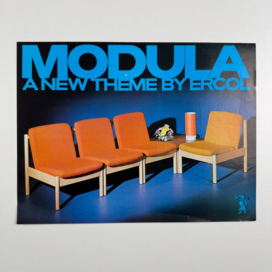 Leaflet for Modula a new theme by Ercol undated, presumed 1960s/70