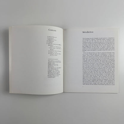 Morandi Etchings. Intro by Stefania Massari | Douglas Hyde Gallery, Dublin 1980