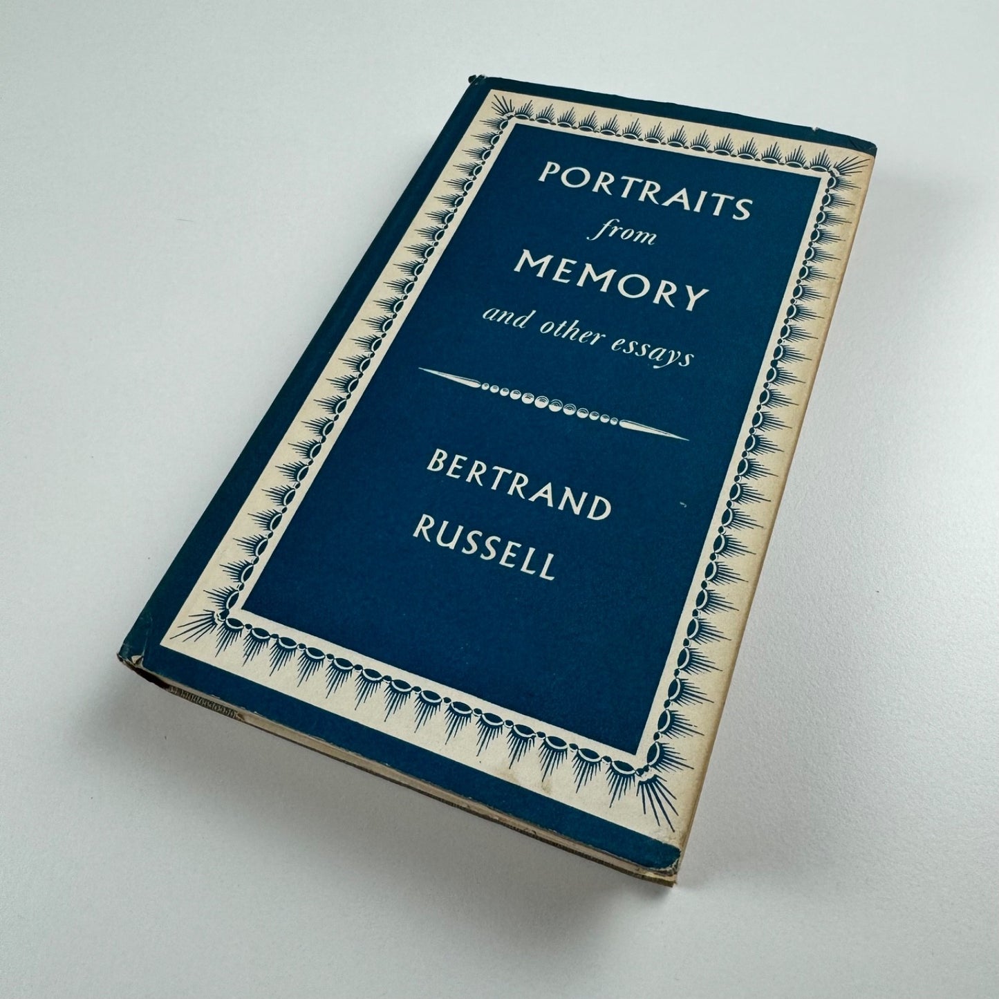Portraits from Memory and other essays by Bertrand Russell. Readers Union, 1958
