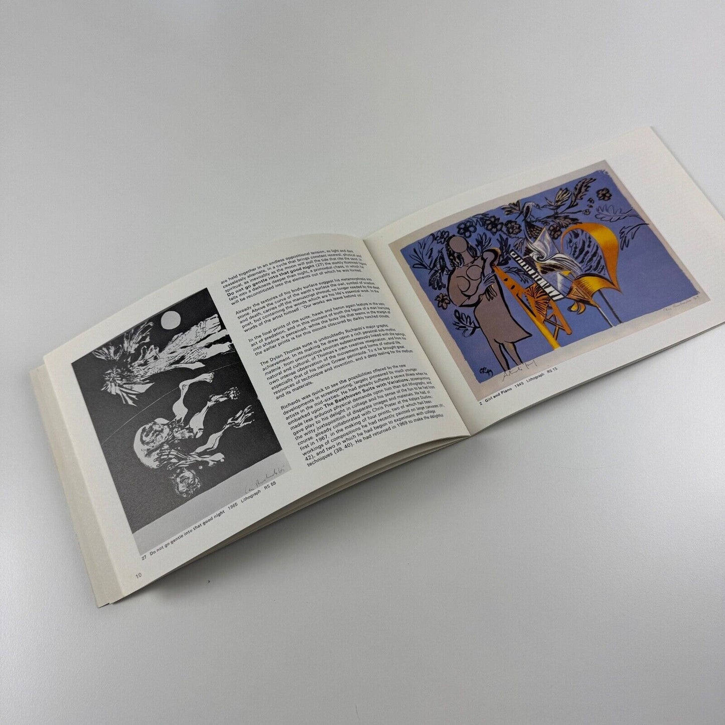 Ceri Richards Graphics | National Museum of Wales, Cardiff in 1979. Catalogue written by Mel Gooding
