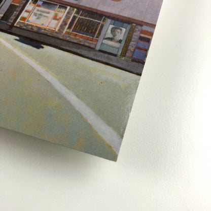 Peter Wilson – The Empty Quarter | Private view card – The Market | Borough Market 2002