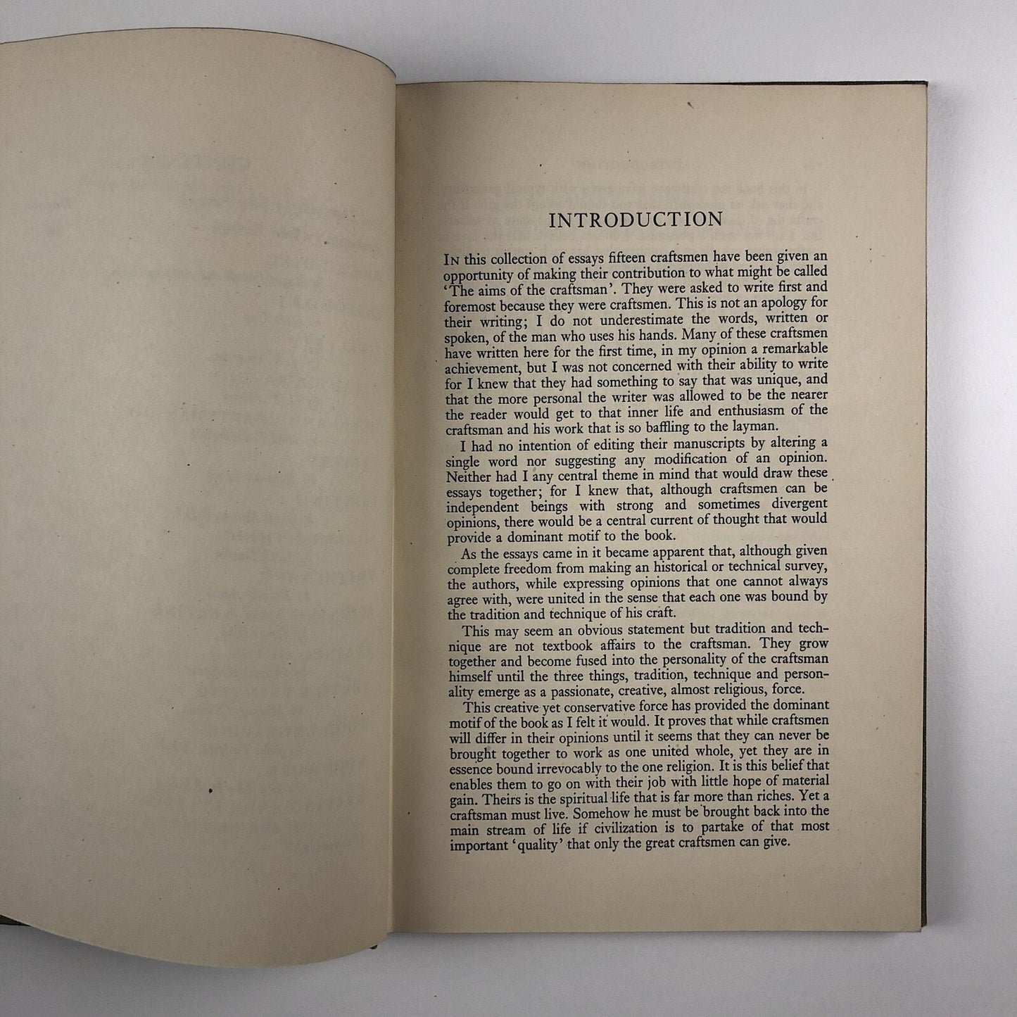 Fifteen Craftsmen and their Crafts | Edited and introduction by John Farleigh | Sylvan Press, 1945 reprint