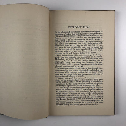 Fifteen Craftsmen and their Crafts | Edited and introduction by John Farleigh | Sylvan Press, 1945 reprint