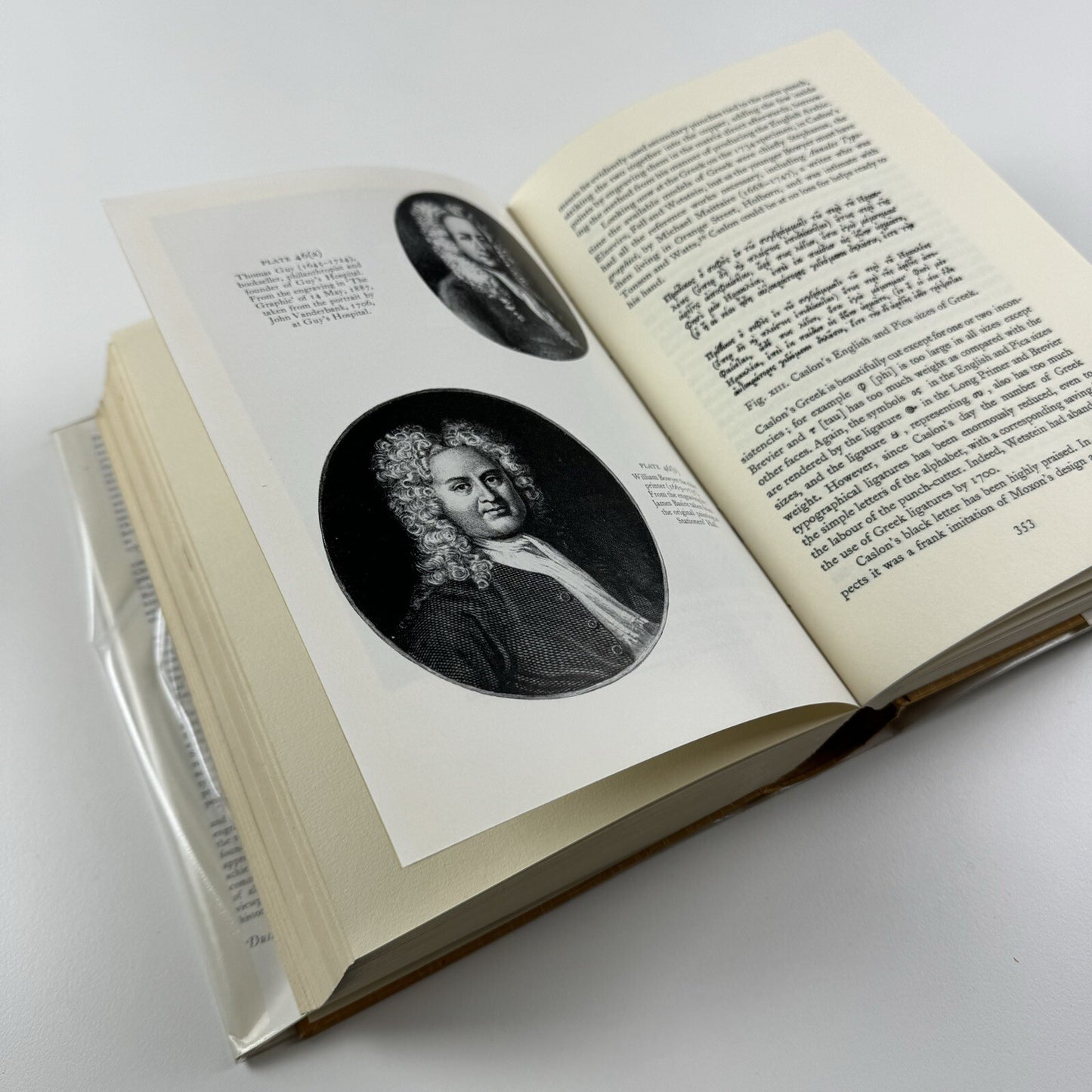 William Caslon 1693-1766 – Master of Letters by Johnson Ball | Roundwood Press, 1973