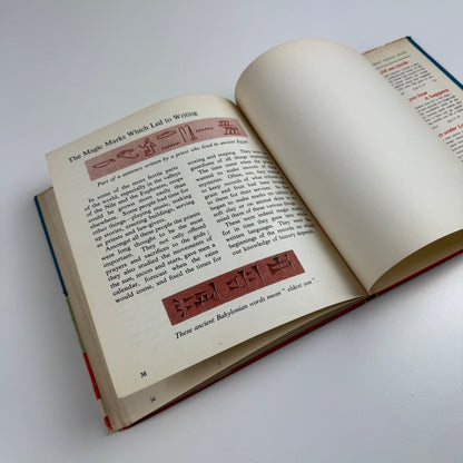 How the First Men Lived by Marie Neurath and J.A. Lauwerys. Max Parrish, London, 1951 Isotype Institute