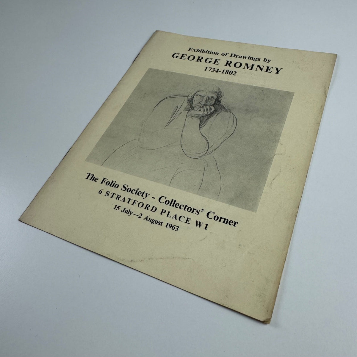 Leaflet Drawings by George Romney The Folio Society Collectors' Corner 1963