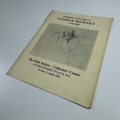 Leaflet Drawings by George Romney The Folio Society Collectors' Corner 1963