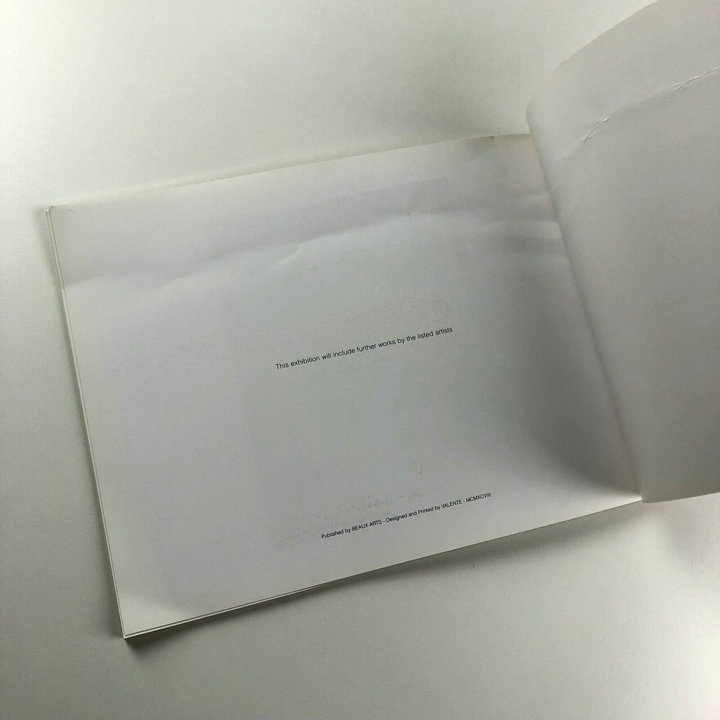 Beaux Arts exhibition catalogue booklet, 1998 | Frost / Hepworth / Heron / Hilton / Lanyon / Scott