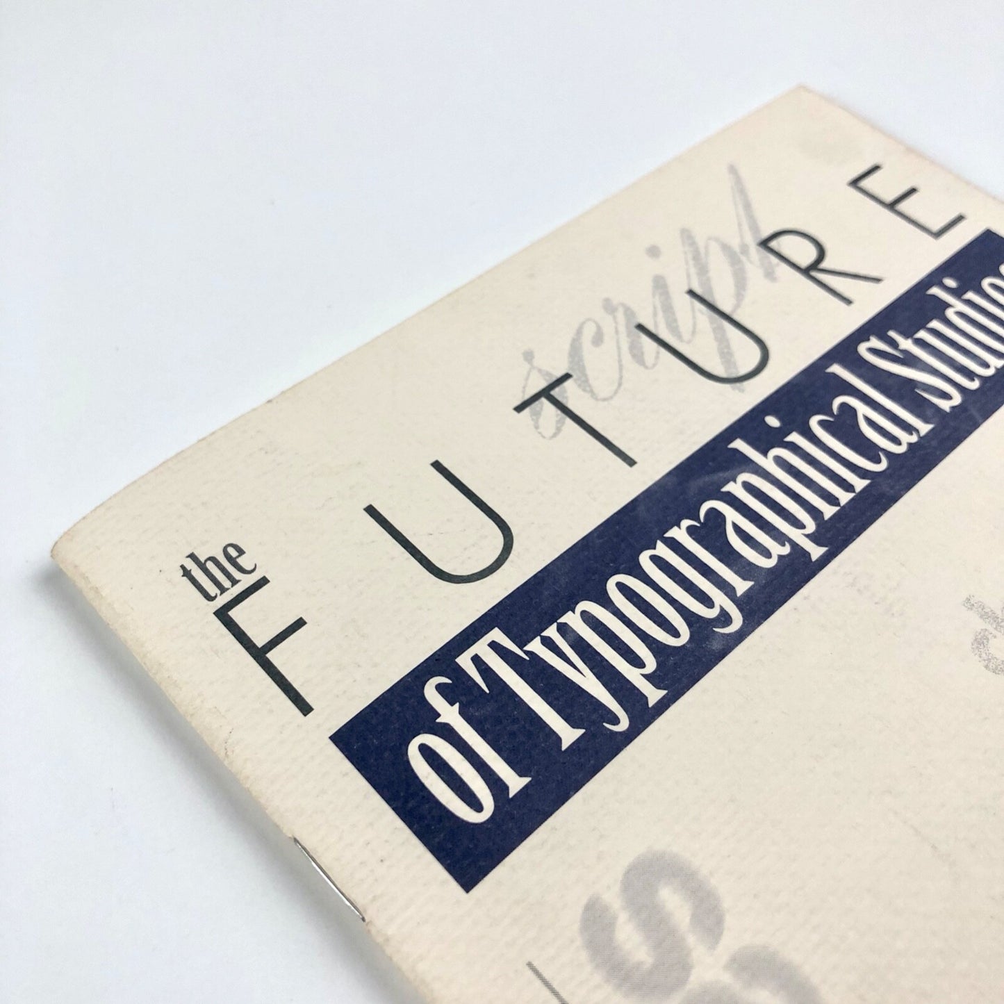The Future of Typographical Studies by Nicholas Barker | 10th Hanes Lecture 1996