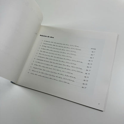 Tomás Sánchez. Obras recientes | Marlborough exhibition catalogue, 2001