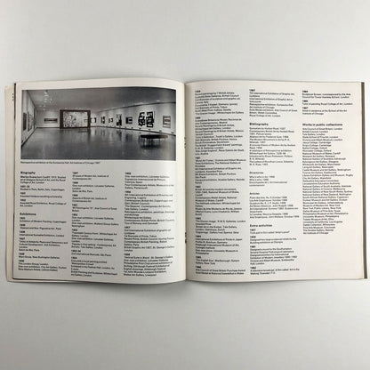Merlyn Evans – Events and abstractions | Marlborough Fine Art, 1968 | Design by Gordon House