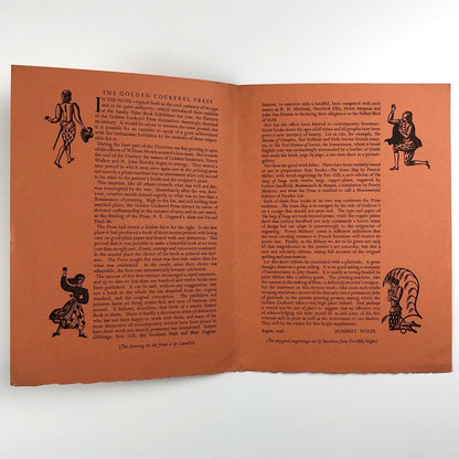 The Golden Cockerel Press prospectus | Autumn Publication, 1936