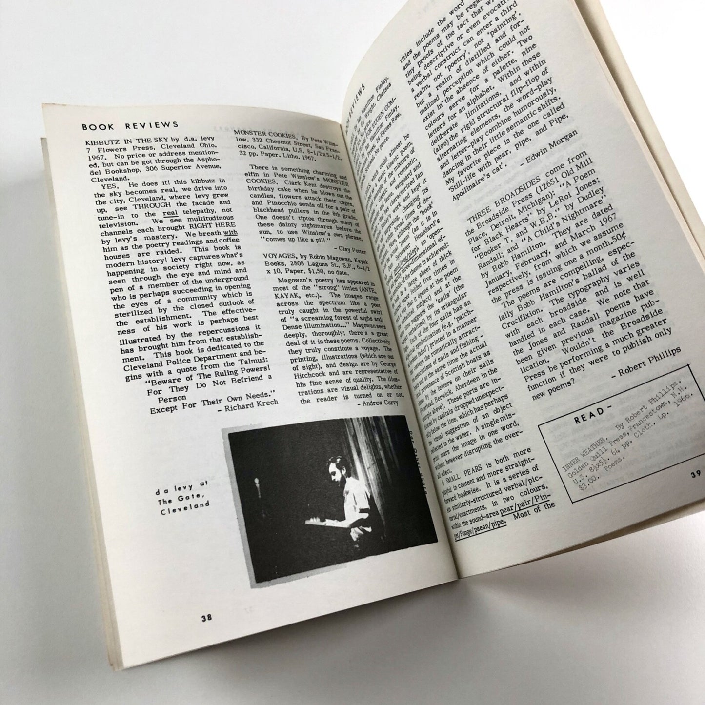 Small Press Review magazine – Vol. 1. No. 2 Fall, 1967