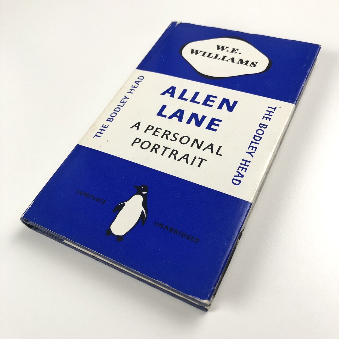 Allen Lane. A personal portrait by W.E. Williams | The Bodley Head, 1973