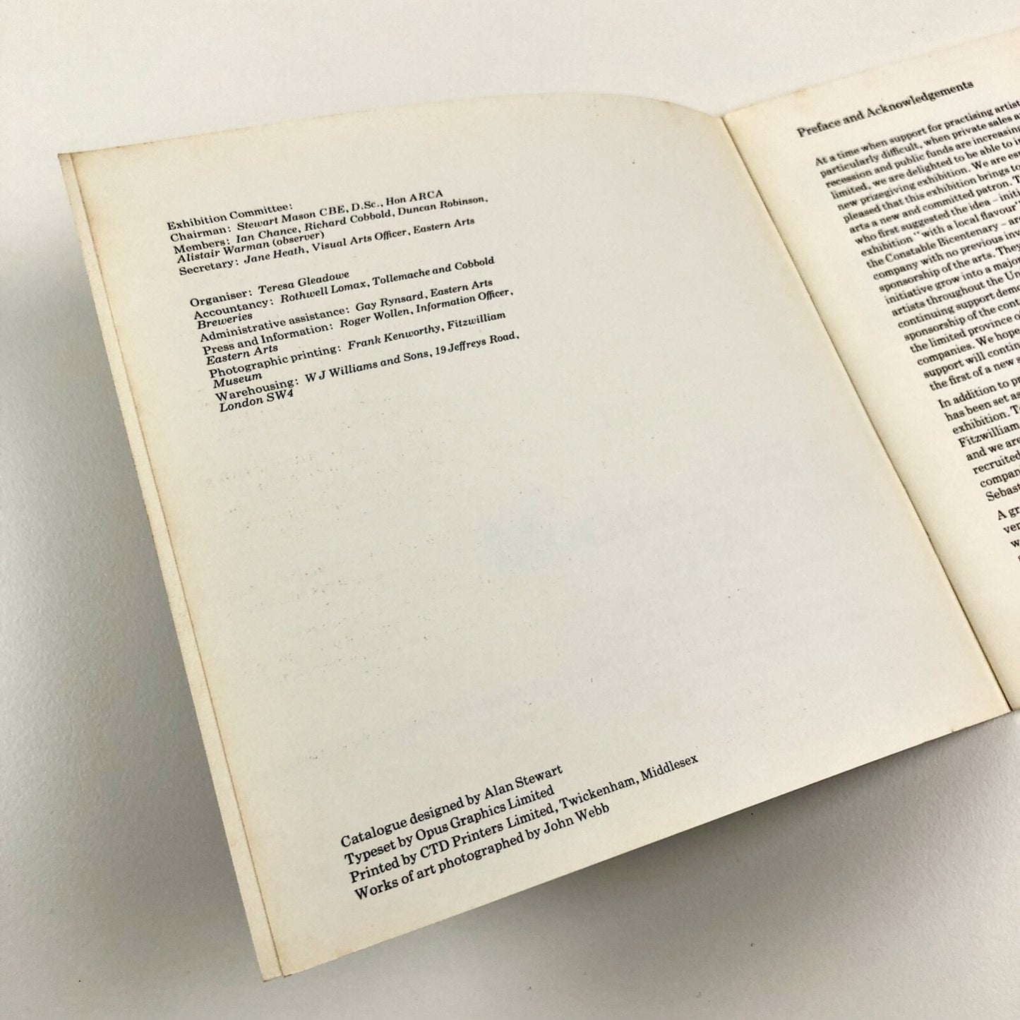 Tolly Cobbold | Eastern Arts National Art Exhibition | 1977 catalogue