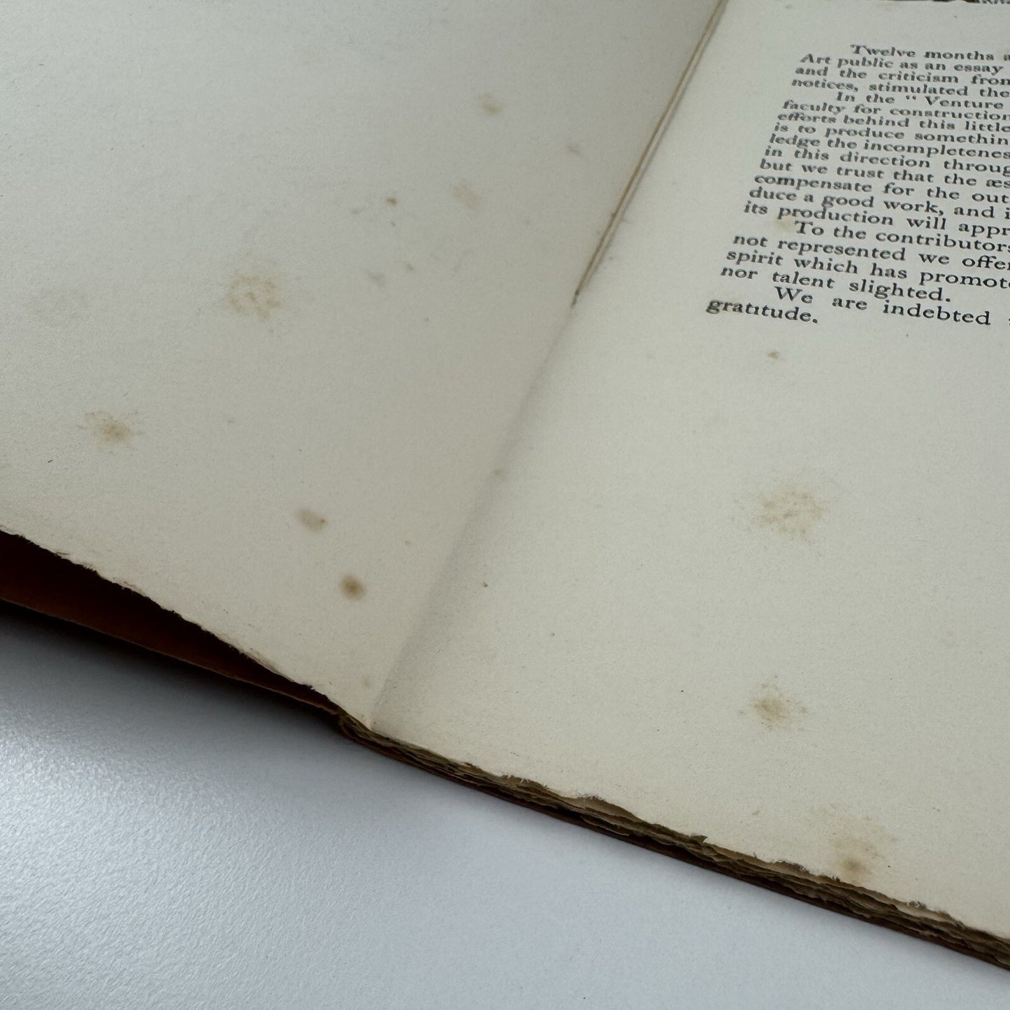 The Quintain. A second essay in book production | Hornsey School of Art, 1930