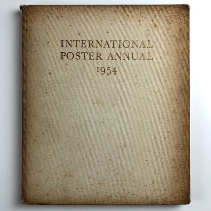 International Poster Annual 53/54 | Arthur Niggli and Willy Verkauf, 1954