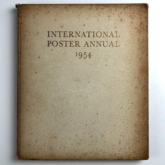 International Poster Annual 53/54 | Arthur Niggli and Willy Verkauf, 1954