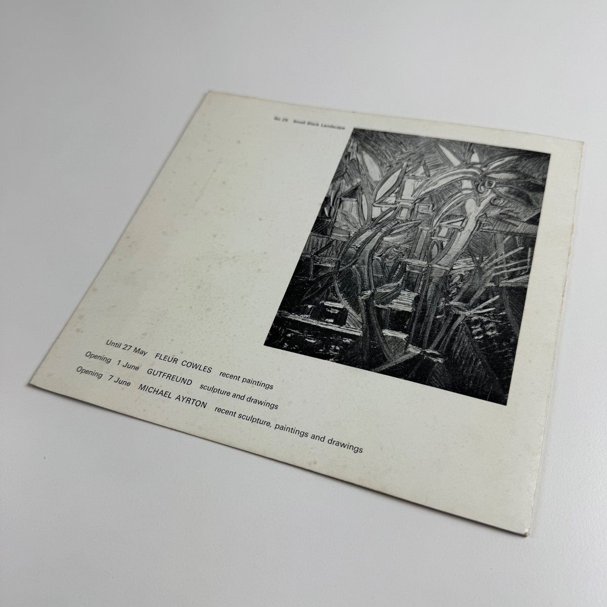Souza: Black Art & Other Paintings | Grosvenor Gallery May - June 1966