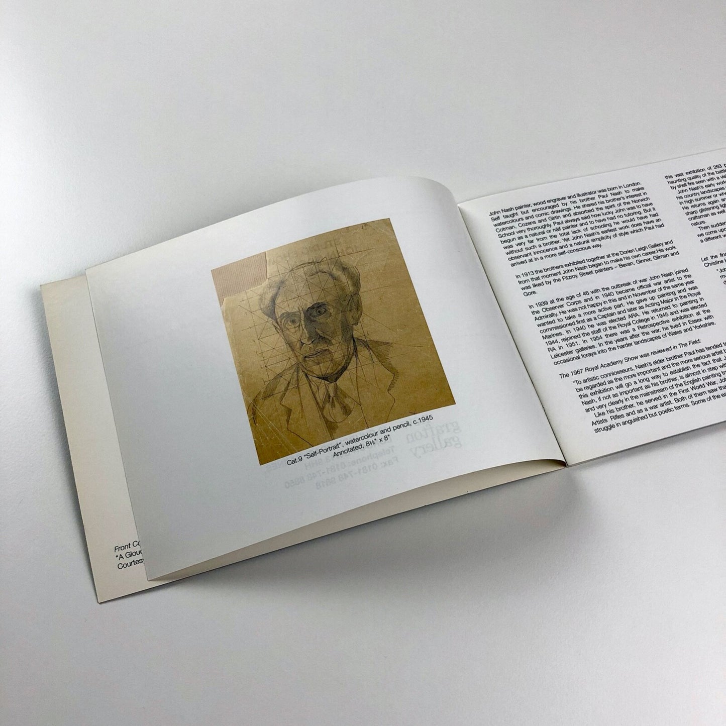 John Nash Studio Show | New Grafton Gallery catalogue, November 1999
