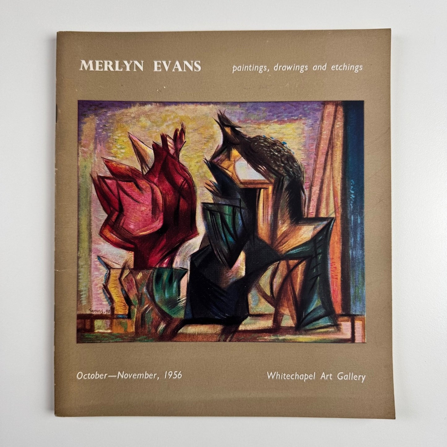 Merlyn Evans paintings, drawings and etchings Whitechapel Art Gallery 1956
