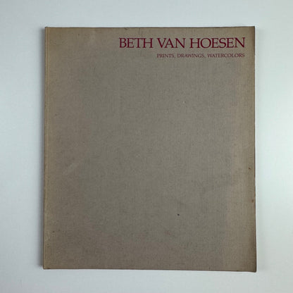 Beth Van Hoesen. Prints drawings watercolours | Oakland Museum Art Dept 1980