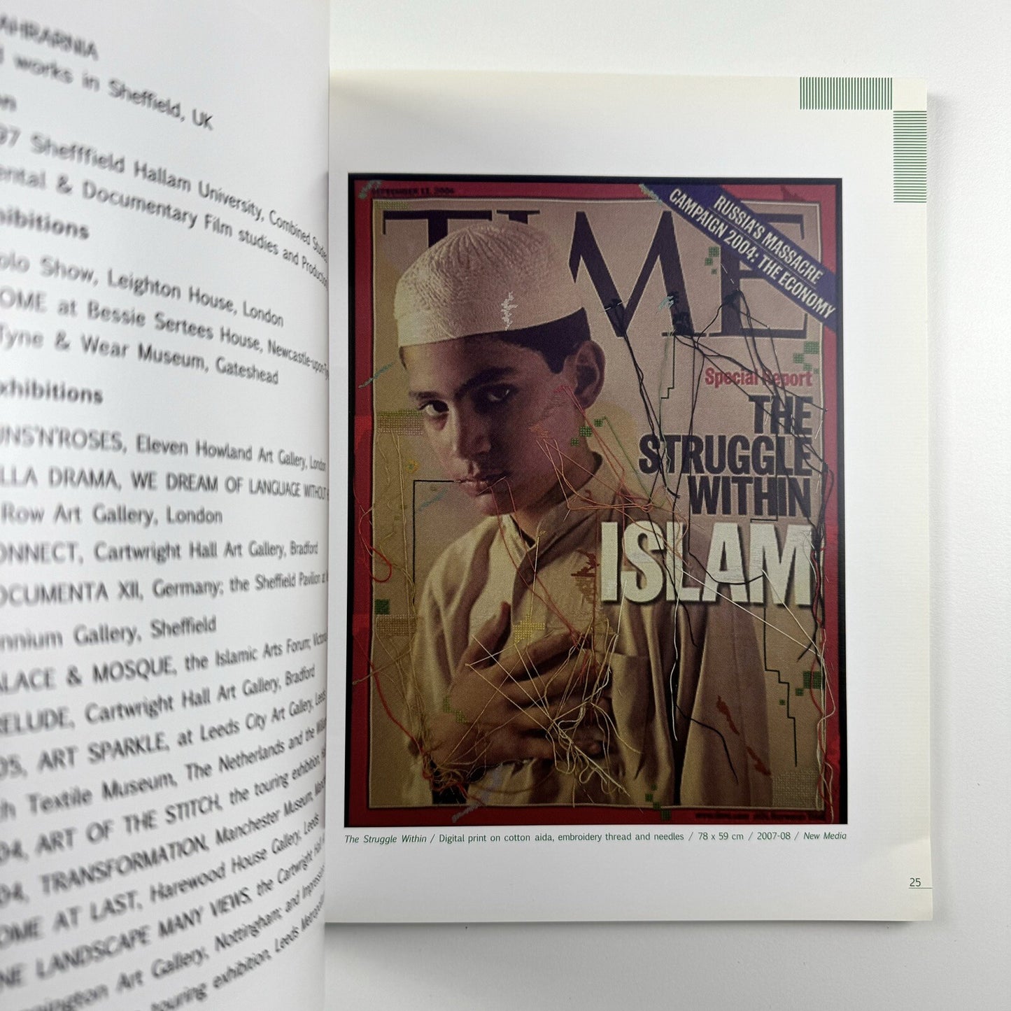 Magic of Persia Contemporary Art Prize, 2009 catalogue
