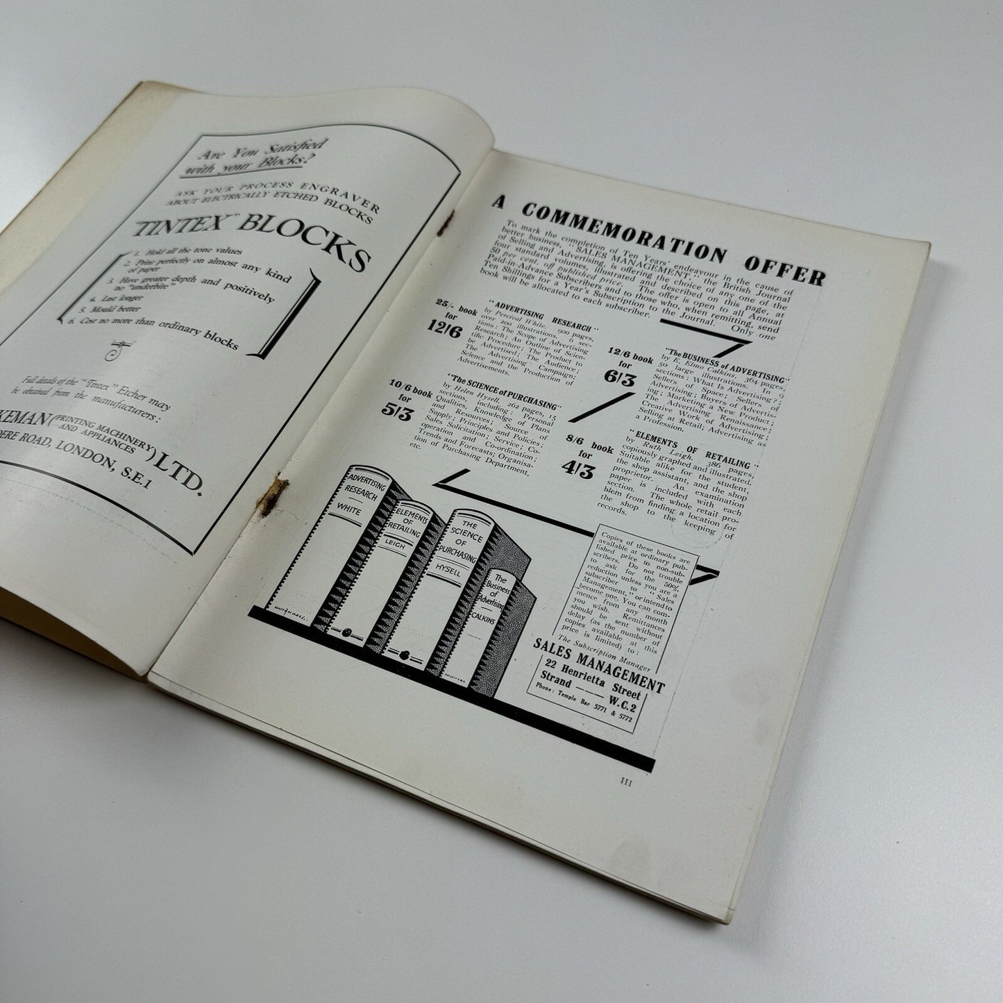 Commercial Art – The Advertisers Magazine April 1931, No 58 | McKnight Kauffer
