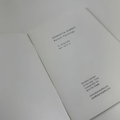 Henrietta Dubrey | The Belgrave Gallery, 2002