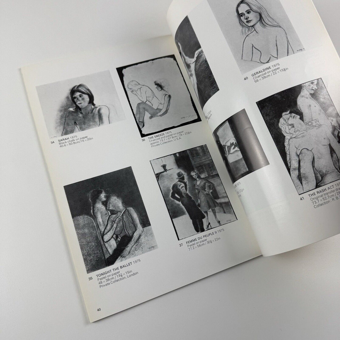 R.B. Kitaj Pictures For Sand for These Years | Marlborough London, 1977 | introduction by Robert Creeley