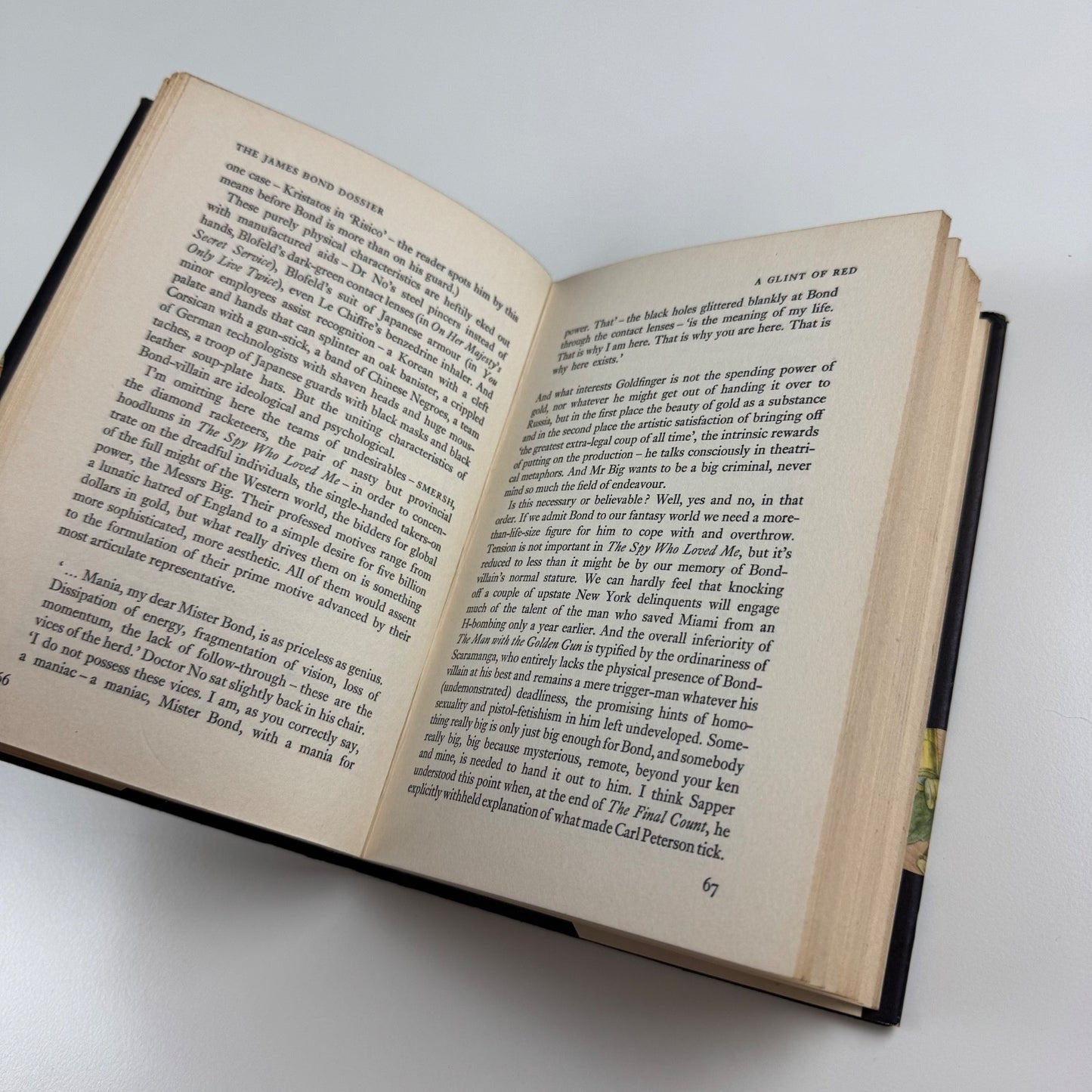 The James Bond Dossier by Kingsley Amis | Jonathan Cape, 1965