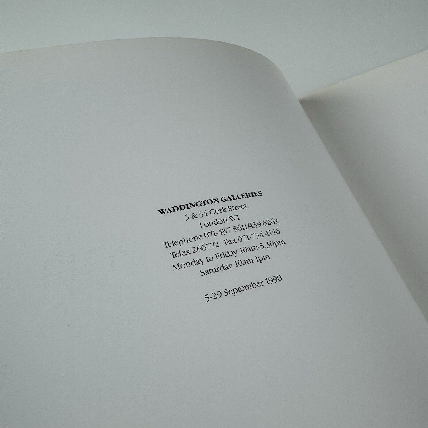Francis Picabia | Waddington Galleries catalogue booklet, 1990